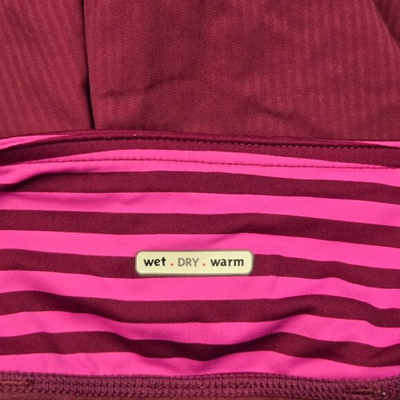 Lululemon Wet Dry Warm Speed Shorts 6 Plum Pink Pull On Running Athletic - Picture 7 of 10